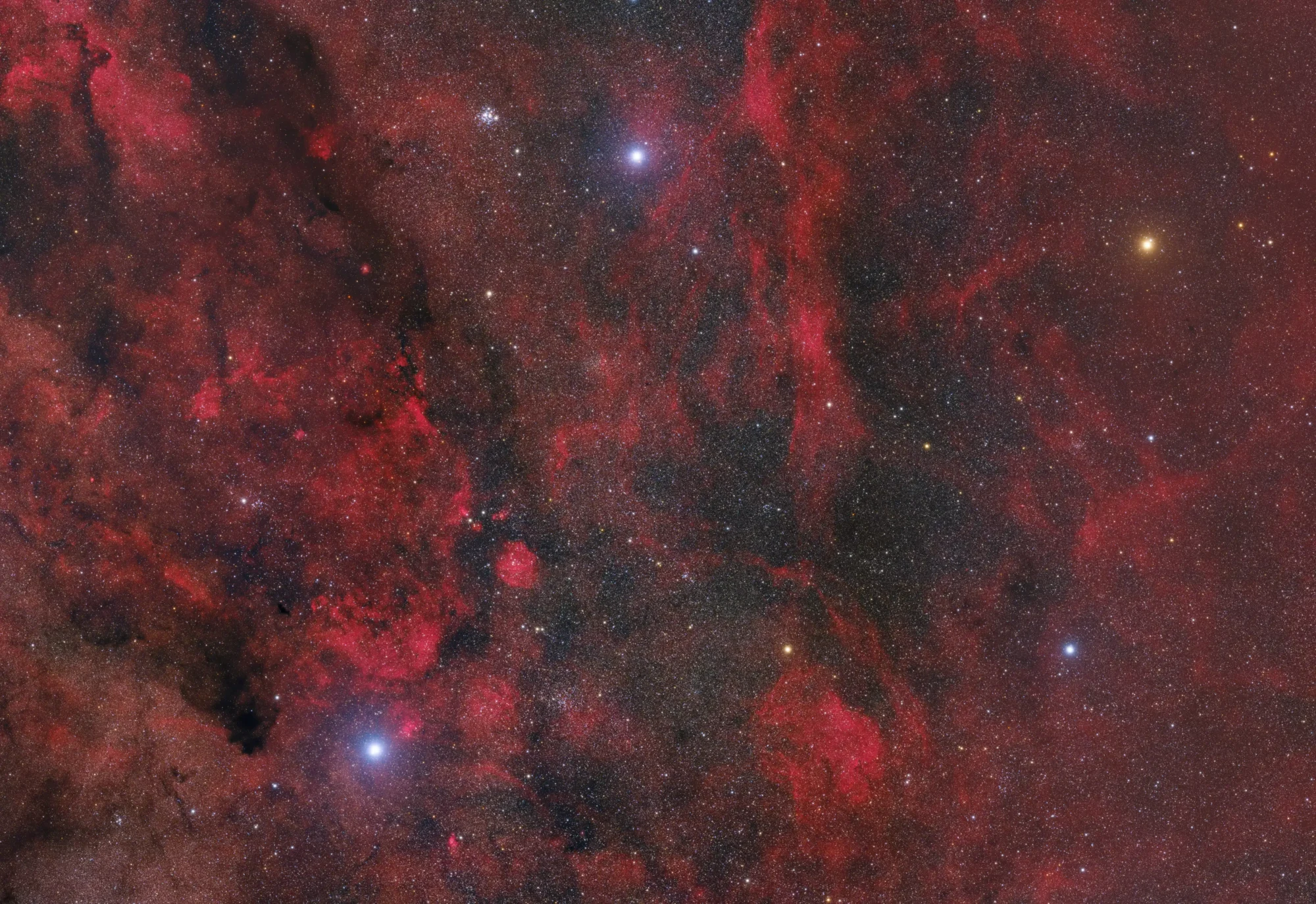 Southern Cross Aflame by Paul Milvain (Australia)
